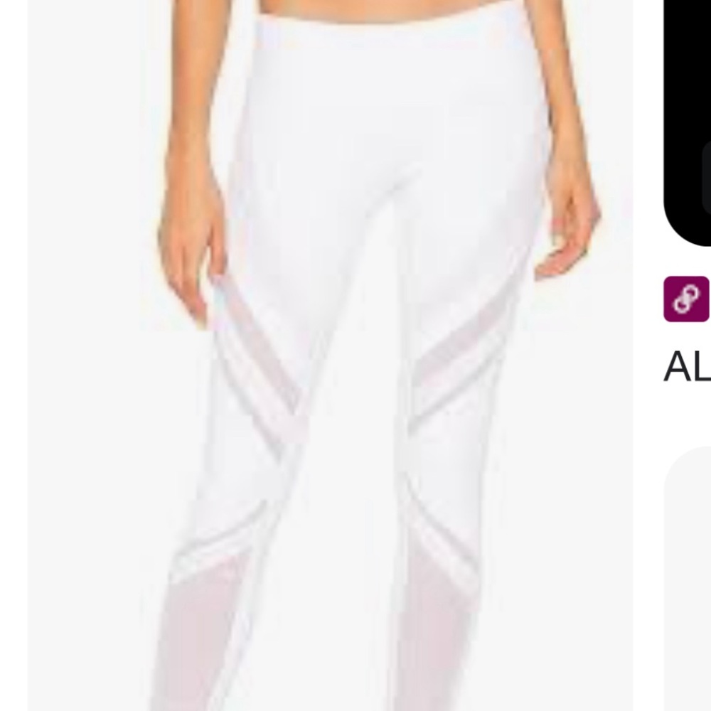 Alo - Sheila sheer panel yoga leggings